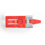 SMARTKEEPER ESSENTIAL LAN Cable Grip, 6 pezzi, Supporto rosso