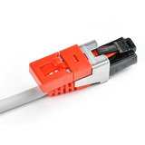 SMARTKEEPER ESSENTIAL LAN Cable Grip, 6 pezzi, Supporto rosso