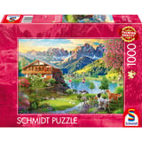 Schmidt Spiele Relax nelle Dolomiti, Puzzle 