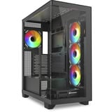 Sharkoon 4044951041121, Chassis Tower Nero