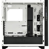 Sharkoon ELITE SHARK CA300H Tower Bianco, Torre grande telaio bianco, Tower, PC, Bianco, ATX, EATX, micro ATX, Mini-ITX, Metallo, Vetro temperato, Giocare