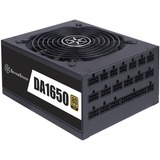 SilverStone DA1650 alimentatore per computer 1650 W 20-pin ATX 2U Nero Nero, 1650 W, 90 - 264 V, 43 - 63 Hz, Attivo, 130 W, 1650 W