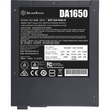 SilverStone DA1650 alimentatore per computer 1650 W 20-pin ATX 2U Nero Nero, 1650 W, 90 - 264 V, 43 - 63 Hz, Attivo, 130 W, 1650 W