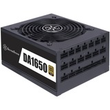 SilverStone DA1650 alimentatore per computer 1650 W 20-pin ATX 2U Nero, Alimentatore PC Nero, 1650 W, 90 - 264 V, 43 - 63 Hz, Attivo, 130 W, 1650 W