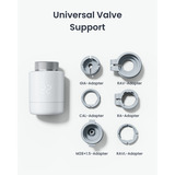 SwitchBot Termostato intelligente per radiatore, Riscaldamento termostato bianco