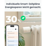 SwitchBot Termostato intelligente per radiatore, Riscaldamento termostato bianco