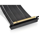 Thermaltake Cavo di prolunga PCI-E 4.0 doppio 90° Nero