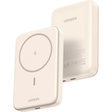 UGREEN 25208 batteria portatile 10000 mAh Carica wireless Beige, Powerbank  bianco, 10000 mAh, Power Delivery 3.0, Carica wireless, Beige
