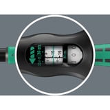 Wera Chiave dinamometrica con cricchetto reversibile Click-Torque Lock A 5 Nero/Verde