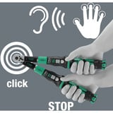 Wera Chiave dinamometrica con cricchetto reversibile Click-Torque Lock A 5 Nero/Verde