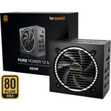 be quiet! Pure Power 12M 850W, Alimentatore PC Nero