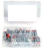 fischer Meister-Box DuoHM tasselli per cavità + vite a testa svasata TX, Tassello 
