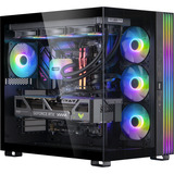 ALTERNATE AGP-WINDOW-AMD-14, PC Gaming Nero/trasparente