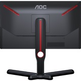 AOC 25G3ZM/BK, Monitor di gioco Nero/Rosso