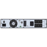 APC Easy UPS On-Line, 3000VA, agli ioni di litio Nero/Argento, Doppia conversione (online), 3 kVA, 2700 W, Sinusoidale, 110 V, 300 V