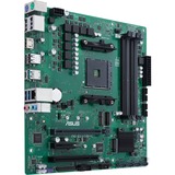 ASUS PRO B550M-C/CSM AMD B550 Socket AM4 micro ATX verde/Nero, AMD, Socket AM4, AMD Athlon, AMD Ryzen™ 3, AMD Ryzen™ 5, AMD Ryzen™ 7, 3rd Generation AMD Ryzen™ 9, DDR4-SDRAM, 128 GB, DIMM