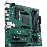 ASUS PRO B550M-C/CSM AMD B550 Socket AM4 micro ATX verde/Nero, AMD, Socket AM4, AMD Athlon, AMD Ryzen™ 3, AMD Ryzen™ 5, AMD Ryzen™ 7, 3rd Generation AMD Ryzen™ 9, DDR4-SDRAM, 128 GB, DIMM