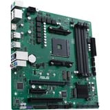 ASUS PRO B550M-C/CSM AMD B550 Socket AM4 micro ATX, Scheda madre verde/Nero, AMD, Socket AM4, AMD Athlon, AMD Ryzen™ 3, AMD Ryzen™ 5, AMD Ryzen™ 7, 3rd Generation AMD Ryzen™ 9, DDR4-SDRAM, 128 GB, DIMM