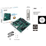 ASUS PRO B550M-C/CSM AMD B550 Socket AM4 micro ATX, Scheda madre verde/Nero, AMD, Socket AM4, AMD Athlon, AMD Ryzen™ 3, AMD Ryzen™ 5, AMD Ryzen™ 7, 3rd Generation AMD Ryzen™ 9, DDR4-SDRAM, 128 GB, DIMM