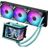 ASUS ROG Ryuo IV 360 ARGB Hatsune Miku Edition, Raffreddamento ad acqua Nero/Menta