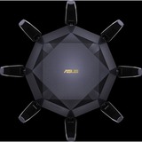 ASUS RT-AX89X AX6000 AiMesh router wireless Ethernet Dual-band (2.4 GHz/5 GHz) 4G Nero Nero/Oro, Wi-Fi 6 (802.11ax), Dual-band (2.4 GHz/5 GHz), Collegamento ethernet LAN, 3G, Nero, Router da tavolo