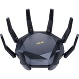 ASUS RT-AX89X AX6000 AiMesh router wireless Ethernet Dual-band (2.4 GHz/5 GHz) Nero Nero/Oro, Wi-Fi 6 (802.11ax), Dual-band (2.4 GHz/5 GHz), Collegamento ethernet LAN, 3G, Nero, Router da tavolo