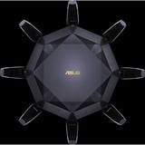 ASUS RT-AX89X AX6000 AiMesh router wireless Ethernet Dual-band (2.4 GHz/5 GHz) Nero Nero/Oro, Wi-Fi 6 (802.11ax), Dual-band (2.4 GHz/5 GHz), Collegamento ethernet LAN, 3G, Nero, Router da tavolo