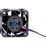 24826 sistema di raffreddamento per computer Universale Ventilatore 4 cm Nero 1 pz