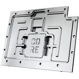 Alphacool Core RX 9070 XT TUF + Prime, Raffreddamento ad acqua trasparente/cromo