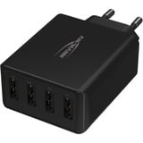 Ansmann HC430 Nero Interno, Caricabatterie Nero, Interno, AC, 5 V, Nero