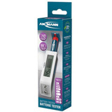 Ansmann Tester batteria Comfort Check, Strumento di misura bianco/Nero