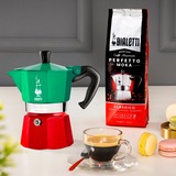 Bialetti 5322 Superficie piana Macchina da caffè con filtro 0,13 L verde/Rosso, Macchina da caffè con filtro, 0,13 L, Caffè macinato, Verde, Rosso