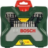 Bosch 2 607 019 613 set di strumenti meccanici, Trapano & Set di bit verde, Adattatore per bussola, L=25mm L=50mm, Verde, 172 mm, 44 mm, 172 mm