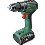 Bosch Avvitatore a percussione a batteria UniversalImpact 18V-60, Trapano avvitatore verde/Nero