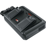 Bosch Caricabatterie rapido AL 2x18V-88 Nero