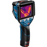 Bosch GTC 600 C Noise equivalent temperature difference (NETD) IR Nero, Blu 256 x 192 Pixel Display incorporato LCD, Rilevatore termico blu/Nero, Noise equivalent temperature difference (NETD), -20 - 600 °C, 9 Hz, 50 mK, Termico, 2 °C