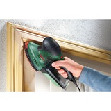 Bosch Levigatrice multifunzione PSM 200 AES + set di accessori da 29 pezzi, Multi Sander verde