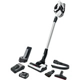 Bosch Serie 8 BBS812PCK aspirapolvere senza filo Bianco Senza sacchetto bianco, Secco, Filtro, Tappeto, 76 dB, Senza sacchetto, Bianco