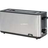 Braun HT 1610 BK, Tostapane accaio/Nero