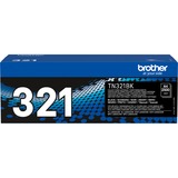 Brother TN-321BK cartuccia toner 1 pz Originale Nero 2500 pagine, Nero, 1 pz