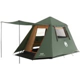 Coleman Tenda cabina FastPitch Forest Lodge 4 verde scuro/Beige