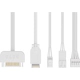 Corsair iCUE LINK 9000D Airflow, Torre grande telaio bianco