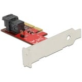 DeLOCK 89535 scheda di interfaccia e adattatore Interno SAS, Controllore PCIe, SAS, PCIe 3.0, 12 Gbit/s, Windows 10 Education, Windows 10 Education x64, Windows 10 Enterprise, Windows 10 Enterprise x64,..., Scatola