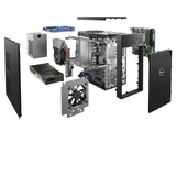 Dell Precision 3640 Tower Generalüberholt, PC completo Nero