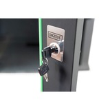 Digitus Alloggiamento a parete serie Unique - 600x600 mm (L x P) Nero, Da parete, 7U, 100 kg, Lucchetti, Griglie, Nero
