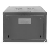 Digitus Alloggiamento a parete serie Unique - 600x600 mm (L x P), IT armadio Nero, Da parete, 7U, 100 kg, Lucchetti, Griglie, Nero