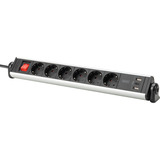 Digitus DA-70624, Ciabatta argento/Nero
