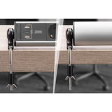 Digitus DA-70624, Ciabatta argento/Nero