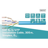 Digitus DK-1614-A-VH-305, Cavo blu