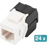 Digitus Modulo Keystone CAT 6, non schermato - 24 pz, Modulo di Keystone 